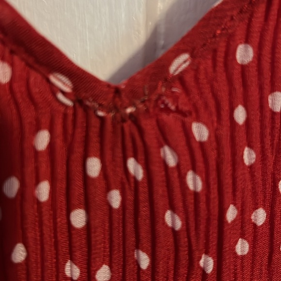 Flawed red polka dot dress by the fifth label xsmall - Picture 5 of 9